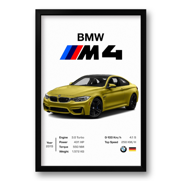 Quadro Decorativo - BMW M4